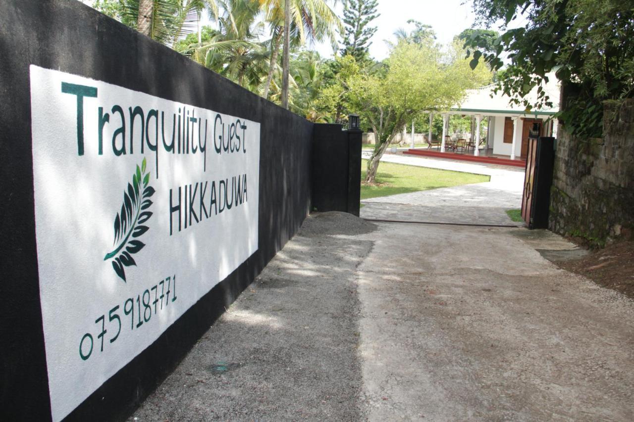 Tranquility Guest House Hikkaduwa Esterno foto